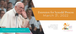 Extension of Synodal Process March 31, 2022