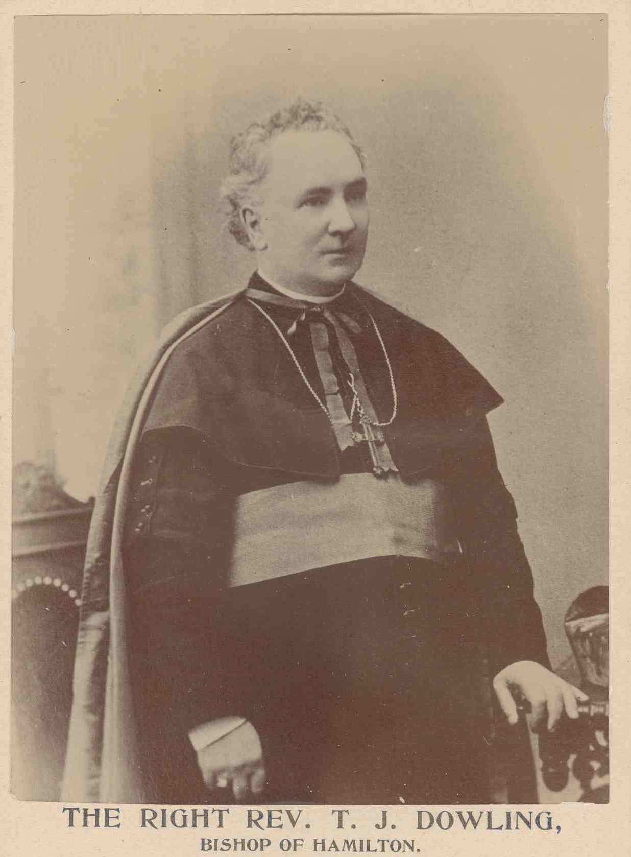 photograph of Bishop Thomas J. Dowling