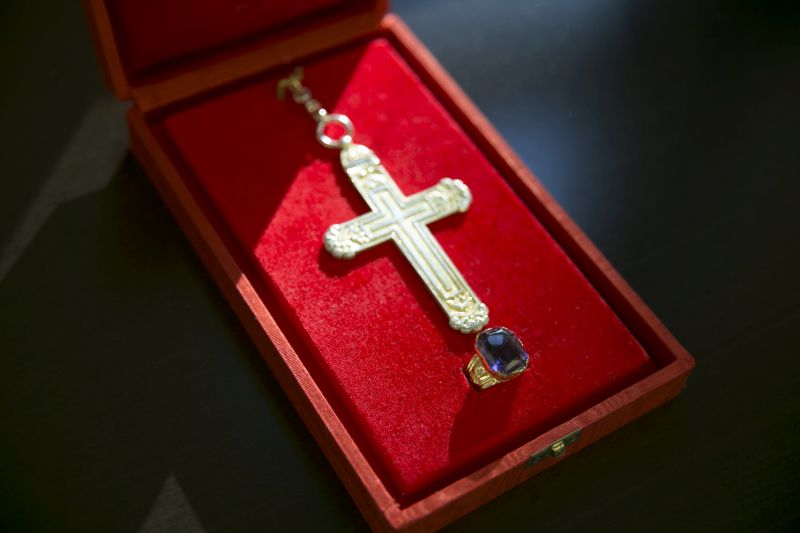 Bishop Farrell's Pectoral Cross and Episcopal Ring