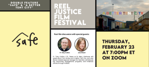 Reel Justice Film Festival Grid of images and information from event