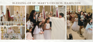 Blessing of St. Mary's Church, Hamilton