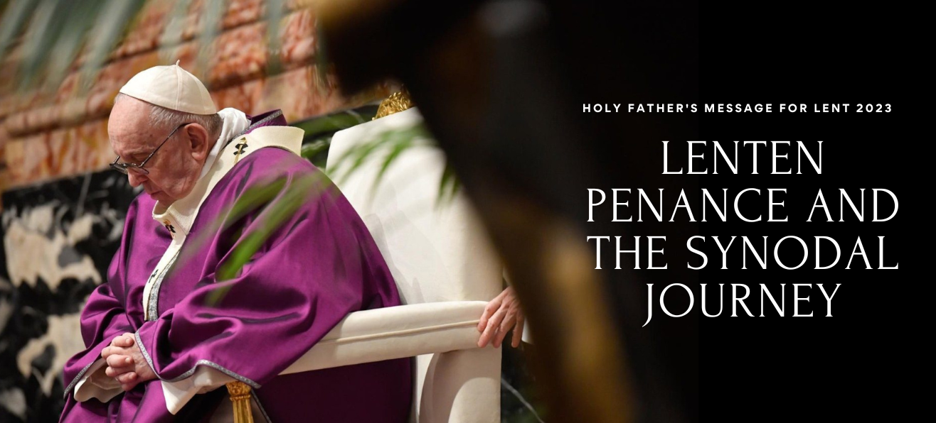 Holy Father's Message for Lent 2023