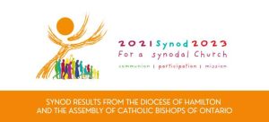 2021 Synod2023 Results from Diocese of Hamilton