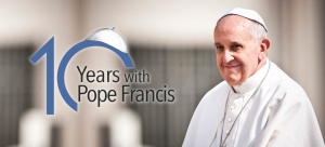 10 Years with Pope Francis, image of Pope Francis