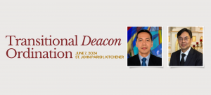2024 Transitional Deacon Ordination