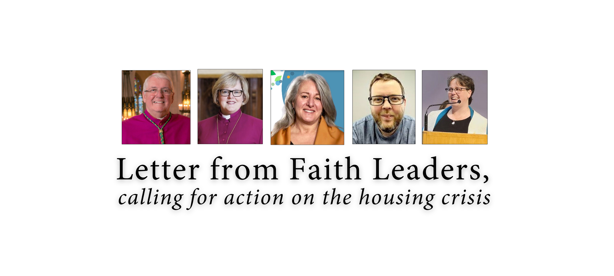 Letters from Faith Leaders