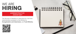 Administrative Assistant, Evangelization and Catechesis & Youth Ministry