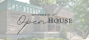 The Bishop Farrell Library & Archives invites you to an Open House, Sept. 20th from 2:00 - 5:00 and Sept. 21st from 10:00 - 2:00. We are located at 698 King St. West, on the grounds of the Cathedral Basilica of Christ the King. Join us to view The Saint John’s Bible, learn about our services, and pick up a few good books! OThe Bishop Farrell Library & Archives invites you to an Open House, Sept. 20th from 2:00 - 5:00 and Sept. 21st from 10:00 - 2:00. We are located at 698 King St. West, on the grounds of the Cathedral Basilica of Christ the King. Join us to view The Saint John’s Bible, learn about our services, and pick up a few good books! Open to All! pen to All!