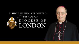 BISHOP MIEHM HAS BEEN APPOINTED 11TH BISHOP OF LONDON