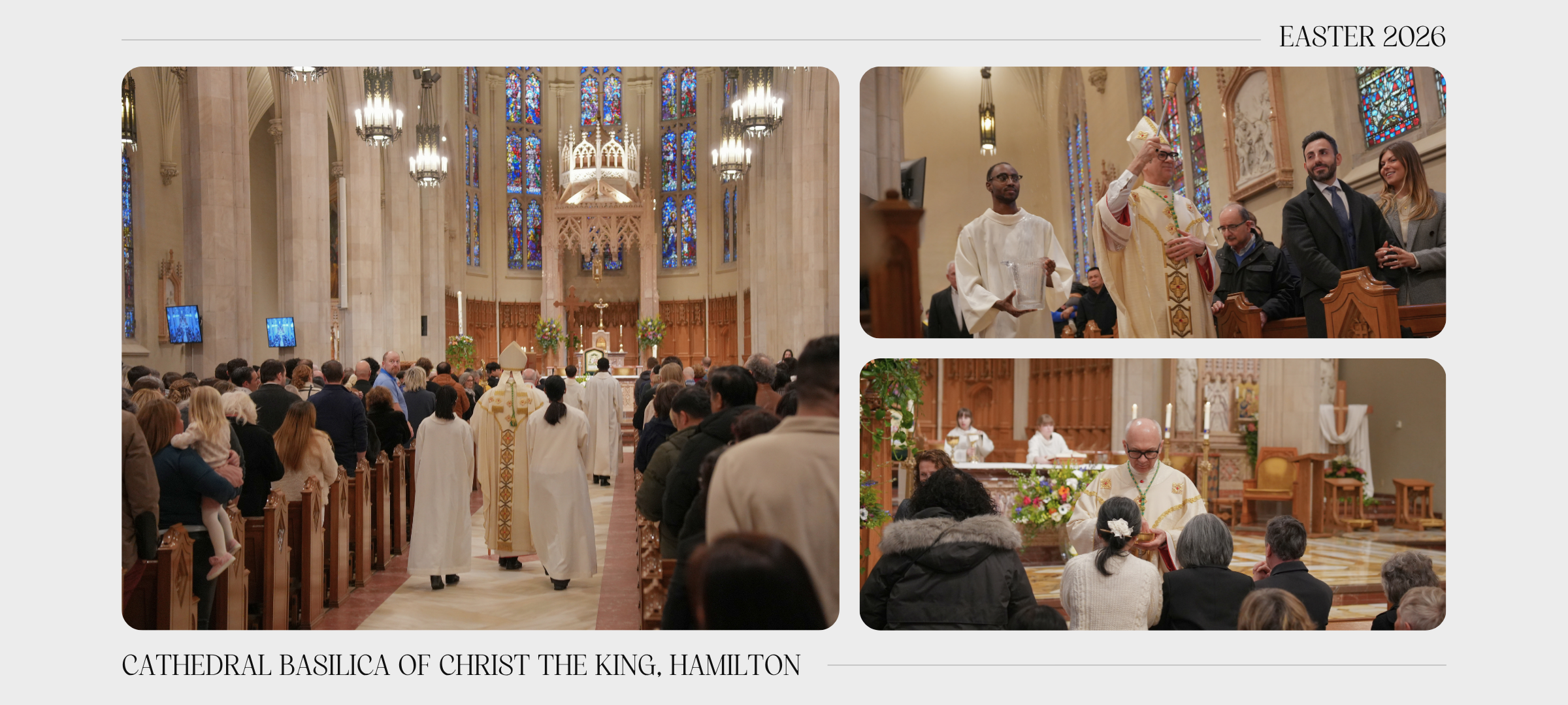 “The Beginning of a New Presence”: Easter Sunday in the Diocese of Hamilton