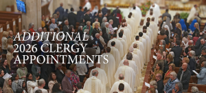 CLERGY PASTORAL APPOINTMENTS 2026